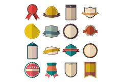 Vintage badges set Product Image 1