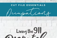 Living the 911 Dispatcher life - a 911 dispatcher svg file Product Image 6