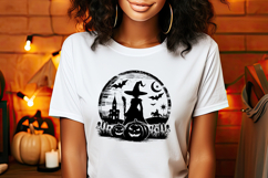 Cute Halloween witch clipart | Abstract shirt designs png Product Image 1