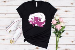 Valentines Cupid in the Clouds Design for Sublimation Product Image 9
