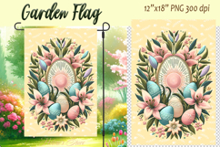 Easter Garden Flag Sublimation BUNDLE |Cute Religious Easter Product Image 17