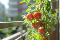 Cherry Tomato Background Wallpaper Product Image 1