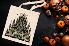 Halloween haunted house clipart | Abstract shirt designs png Product Image 1
