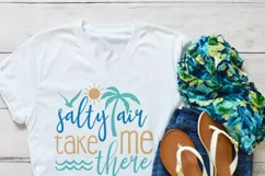 Salty air take me there | Salty beach SVG Product Image 2