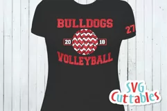 Volleyball SVG | Volleyball Template 0011 | Shirt Design Product Image 3