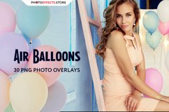 30 Air Balloons Photo Overlays Product Image 1