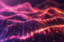 Visualization Futuristic Technology Concept Background Product Image 1