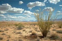 Serene desert landscape with cactus Product Image 1