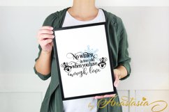 No winter is too cold when you have enough love SVG Cutting File - Christmas Quotes Product Image 1