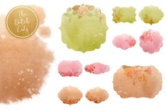 Vintage Bouquet &amp; Label Clipart Set Product Image 6