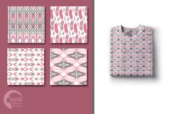 Tribal Dream patterns, Pink Boho papers AMB-1551 Product Image 4