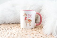 Mug Mockup 11 Oz White Coffee Cup Pink Handle Mock up Product Image 5