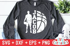 Basketball SVG | Boys Basketball Template | Shirt Design Product Image 1