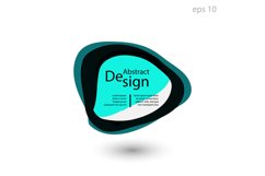 Unique abstract graphic elements. Design template Product Image 1