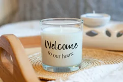 Welcome To Our Home SVG For Porch Or Kitchen Sign Plaque Product Image 5