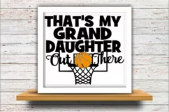 Basketball SVG DXF Silhouette Cameo Cricut Granddaughter Product Image 2