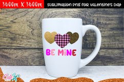 Be mine Valentine&#039;s Day sublimation design Product Image 3