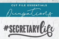 Secretary life svg - a secretary svg file for crafters Product Image 5