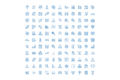 Hand drawn doodle sketch icons set for global concepts Product Image 1