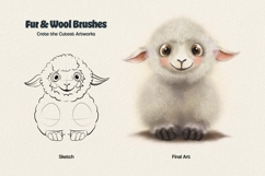Fur Brushes for Illustrator Product Image 5