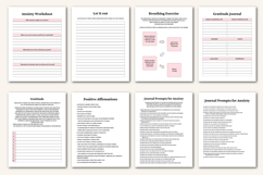 262027 Anxiety &amp; Depression Workbook Product Image 5