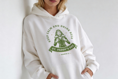 St. Paddy's Day Woman Leprechaun SVG Product Image 5