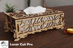 Glowforge napkin holder | personalized wedding napkins box Product Image 6