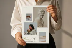 Elegant Neutral Moodboard Photo Collage Template Product Image 5