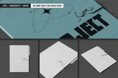 Tab Folder with String Tie Mockup Product Image 5