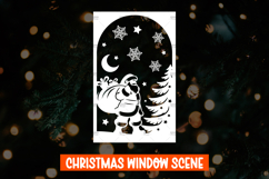 8 Christmas Window decal SVG, Christmas Window Display SVG Product Image 6