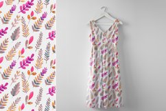 Colorful Floral &amp; Leafy Pattern Set Product Image 5