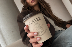 Coffee Lover Retro T-Shirt Design Product Image 6