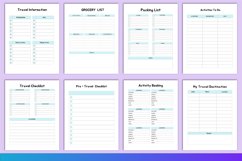 2025 Travel Planner Canva Interior Product Image 5