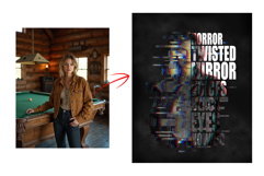 Typography Horror Text Photo Effect Product Image 2