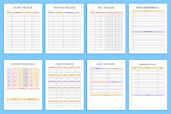 House Management Planner Canva Product Image 4