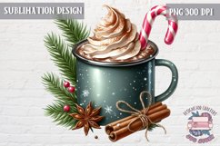 Rustic Christmas PNG Sublimation Wooden Cozy clipart Product Image 1