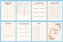 Editable Baby Shower Planner Canva Interior Product Image 5