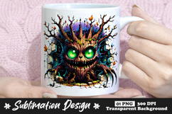 Tree Spirit Monster Clipart Sublimation PNG Product Image 1