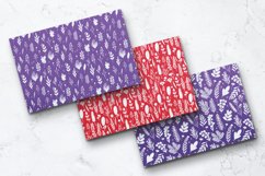 Vibrant Floral Pattern Set Colorful Nature-Inspired Product Image 5