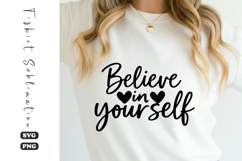 Positive Affirmation SVG PNG Product Image 1