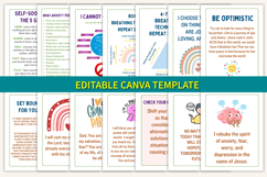 40 Anxiety Coping Skills Cards Product Image 9