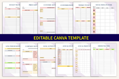 Business Bookkeeping Planner Product Image 6