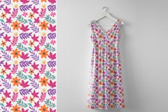 Colorful Floral &amp; Leafy Pattern Set Product Image 5