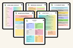 2026 Digital ADHD Cleaning Planner Product Image 3