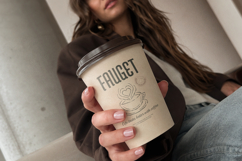 Heart Steam Coffee Retro T-Shirt Design Product Image 6