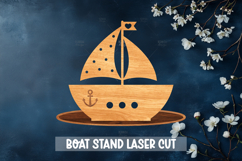 9 Boat Laser Cut Home Decor - Wooden Decor Laser Cut Product Image 6