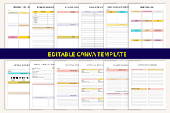 Spiritual Witchcraft Journal Planner Product Image 4