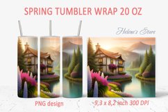 Tumbler sublimation 20 oz |Spring tumbler wrap |Tumbler wrap Product Image 1