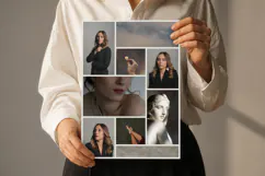 Stacked Photo Collage Editable Canva Template Product Image 5
