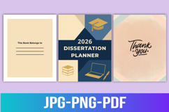 2026 Dissertation Planner Product Image 5